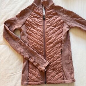 Athleta Jacket Insulated Primaloft Jacket II Peachy Pink Tan